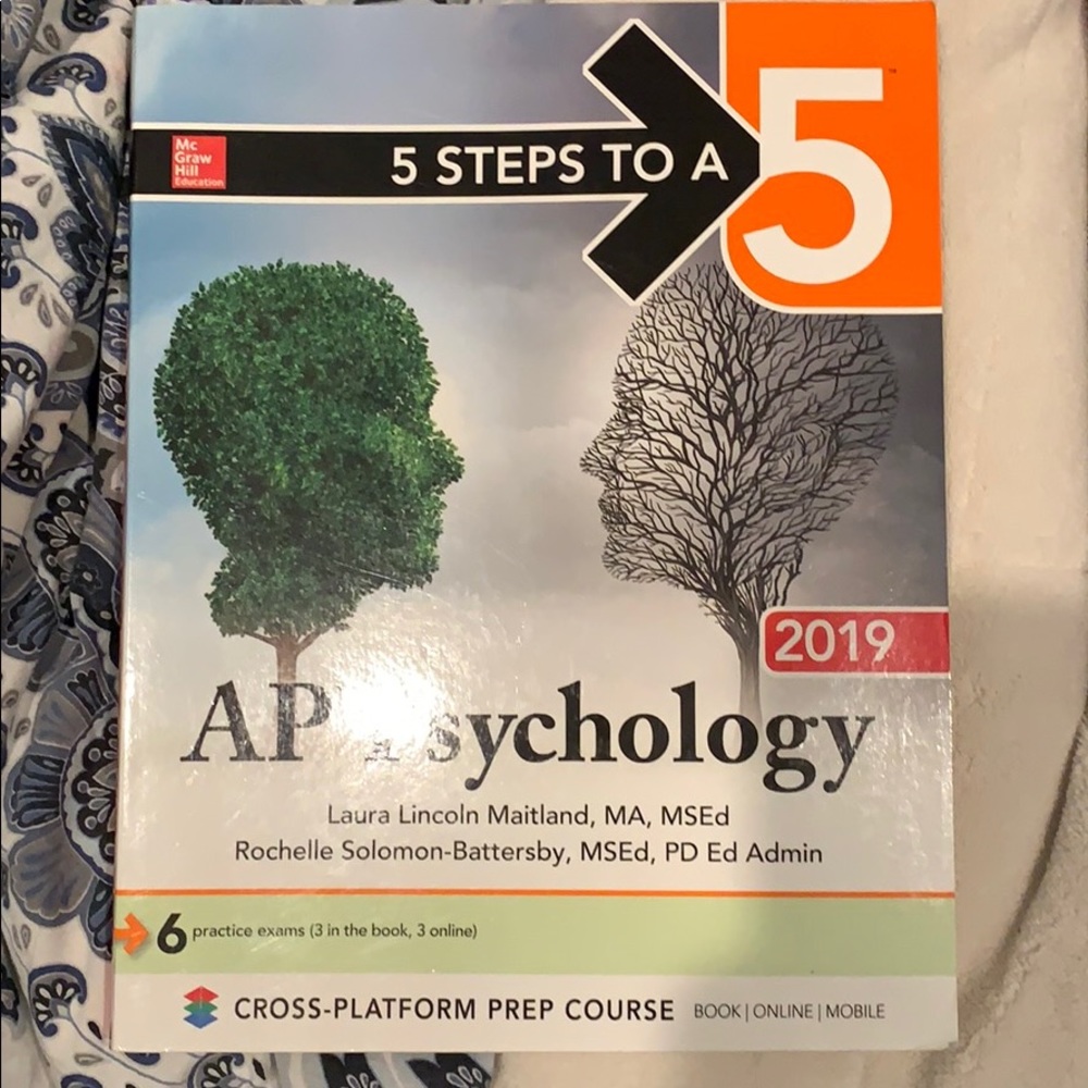 5 steps to a 5 AP Psychology 2019 edition book